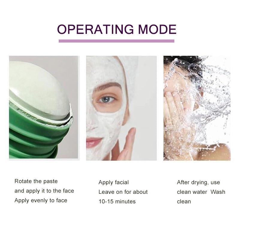 Green Mask Stick application douce – masque qui s étale uniformément.