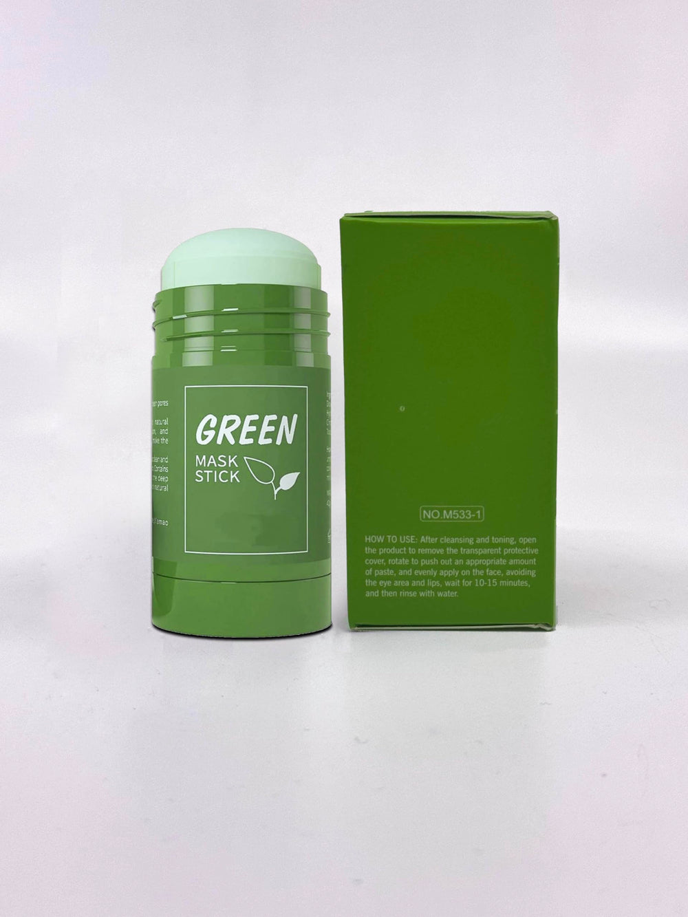 Green Mask Stick format compact facile à transporter dans la trousse beauté