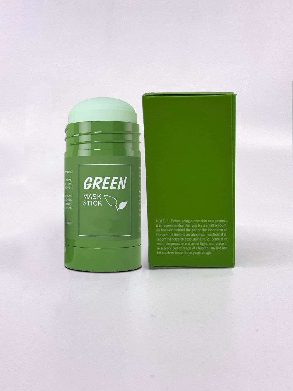 Green Mask Stick utilisation hebdomadaire adaptée pour les routines régulières