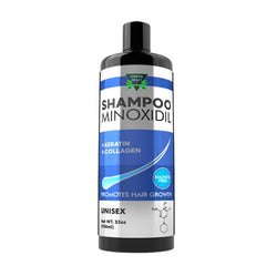 GREEN ROYALTY Minoxidil Shampoing – bouteille qui se verse, soin profond du cuir chevelu.