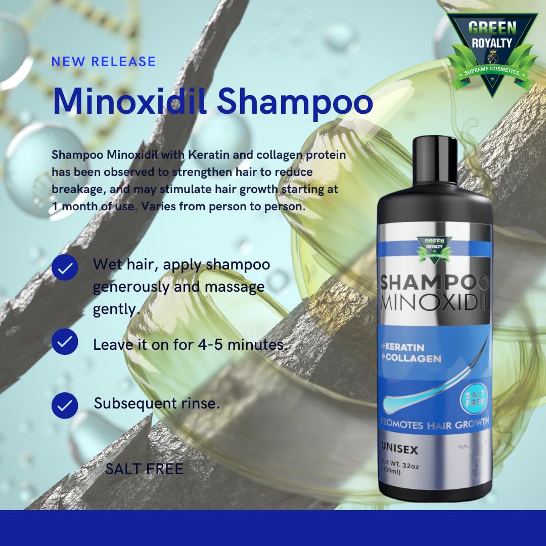 GREEN ROYALTY Shampoing 950 ml – grand format pour routine durable.