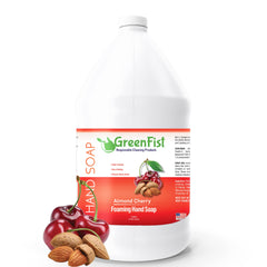 GreenFist recharge mousse-main amande cerise, douceur hydratante adaptée à tous les types de peau