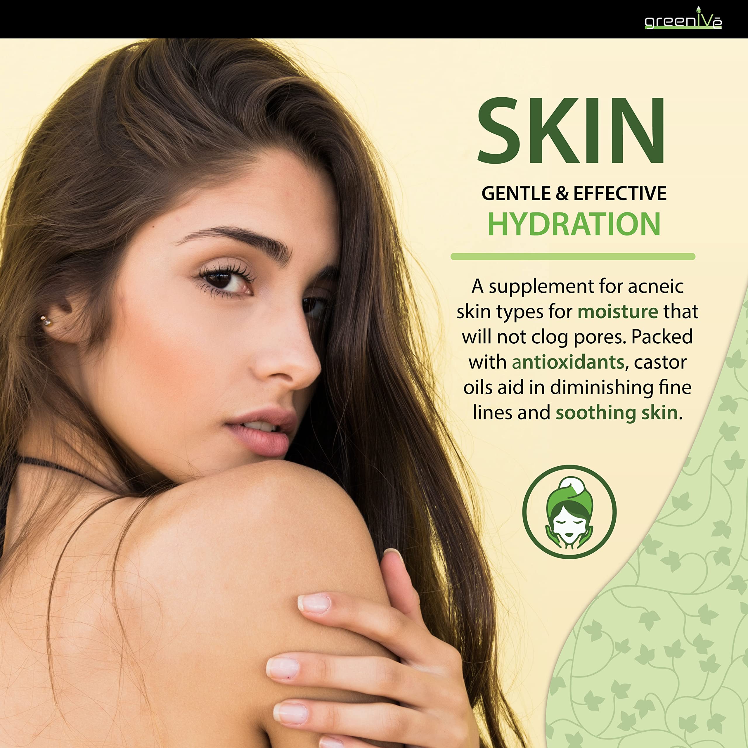 Utilisation quotidienne polyvalente de l’huile GreenIVe