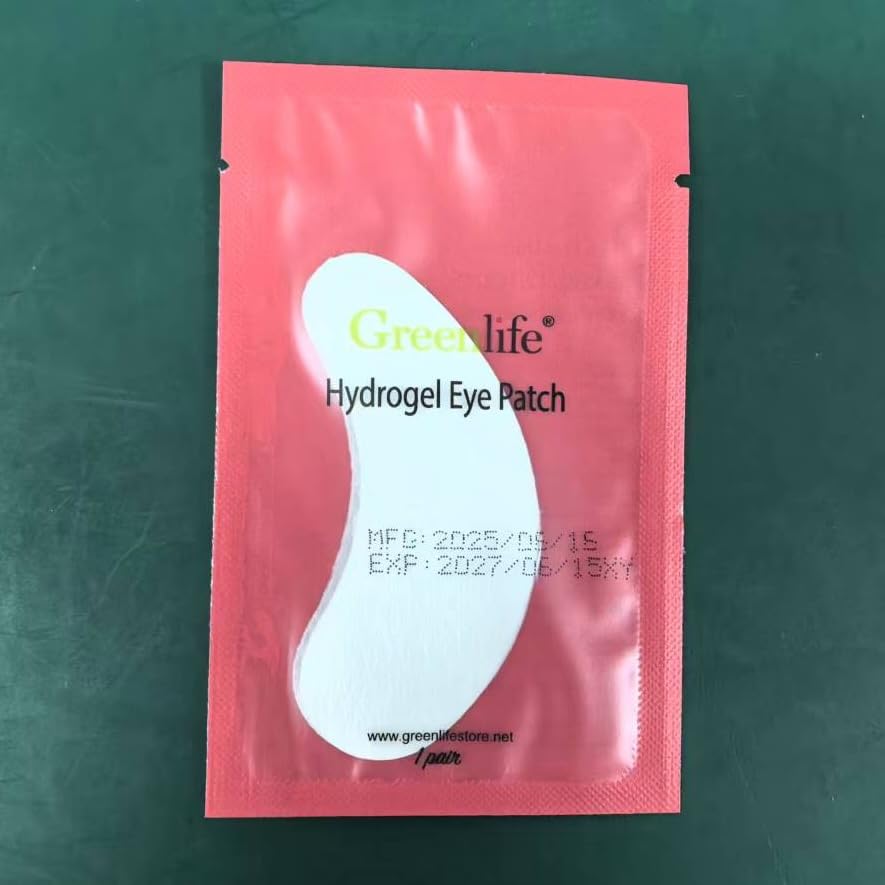 GreenLife emballage individuel: hygiene assuree pour traitements d'extensions cils.