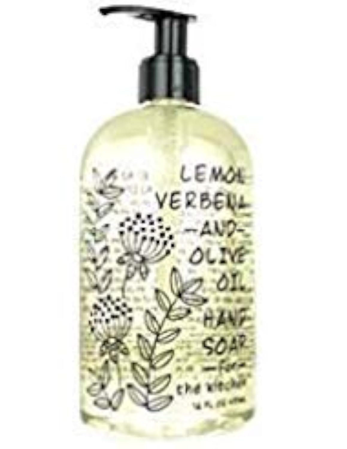 Savon Greenwich Bay pour les mains en cuisine, parfum verveine-citronnée et huile d'olive, hydratant.