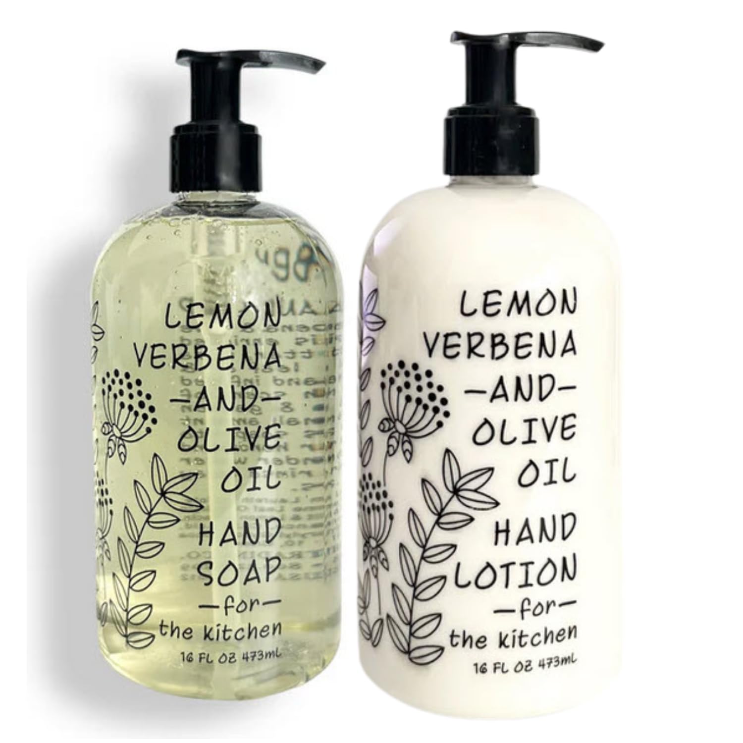 Savon mains Greenwich Bay Kitchen Collection, verveine citronnée, nettoyage doux et hydratation.