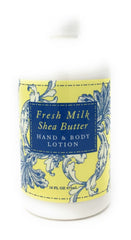 Application quotidienne avec Greenwich Bay Trading Company lotion peau hydratée et parfum léger.