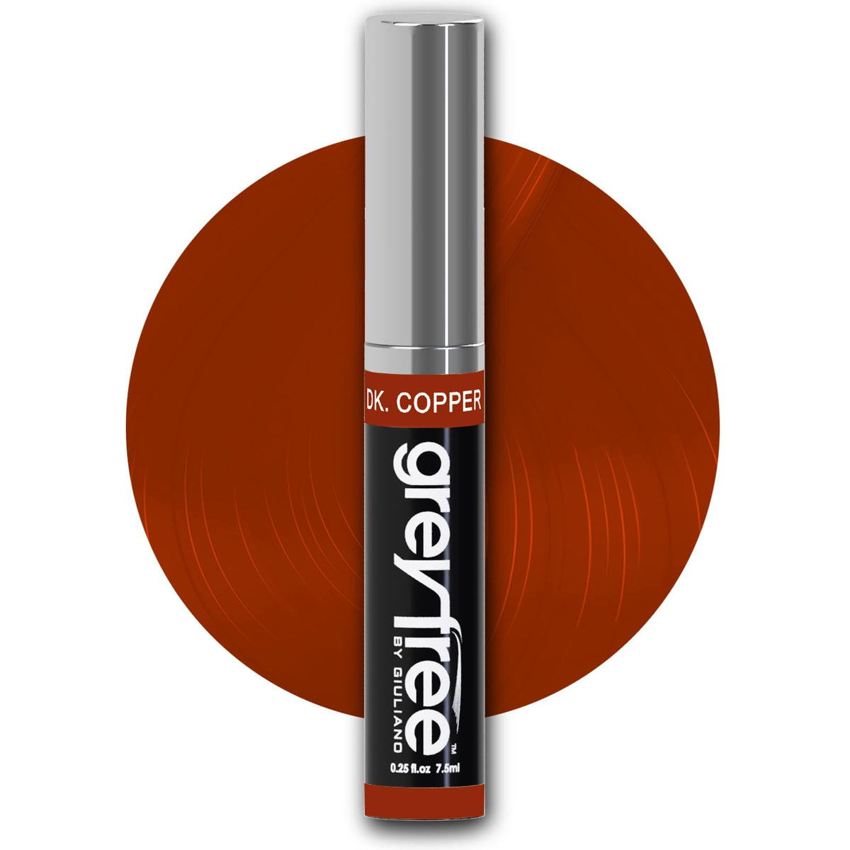 Greyfree mascara retouche racines grisées, application précise et rapide.