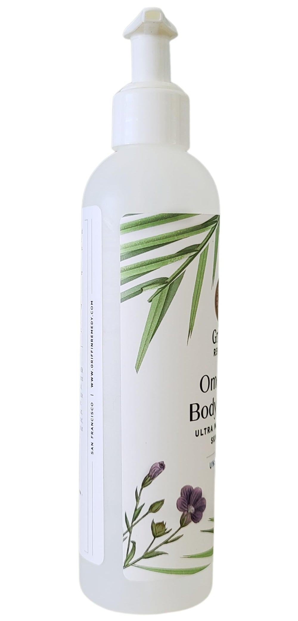 Texture légère Griffin Remedy, hydratation quotidienne pour peau nourrie.