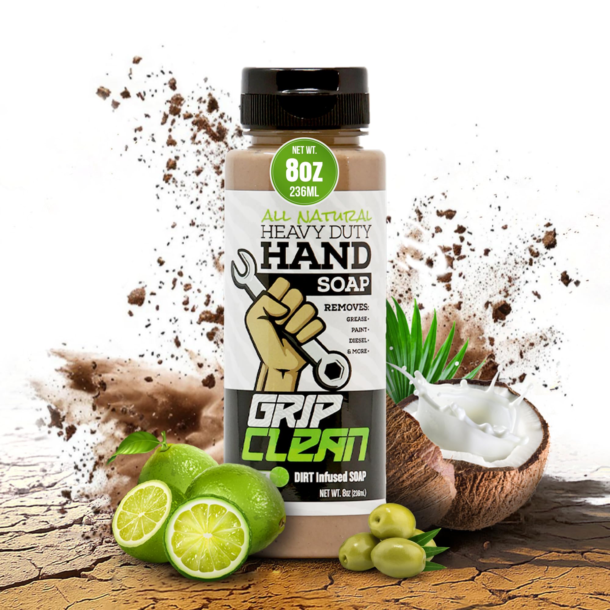 Grip Clean confort des mains après lavage: hydratation et douceur au quotidien.