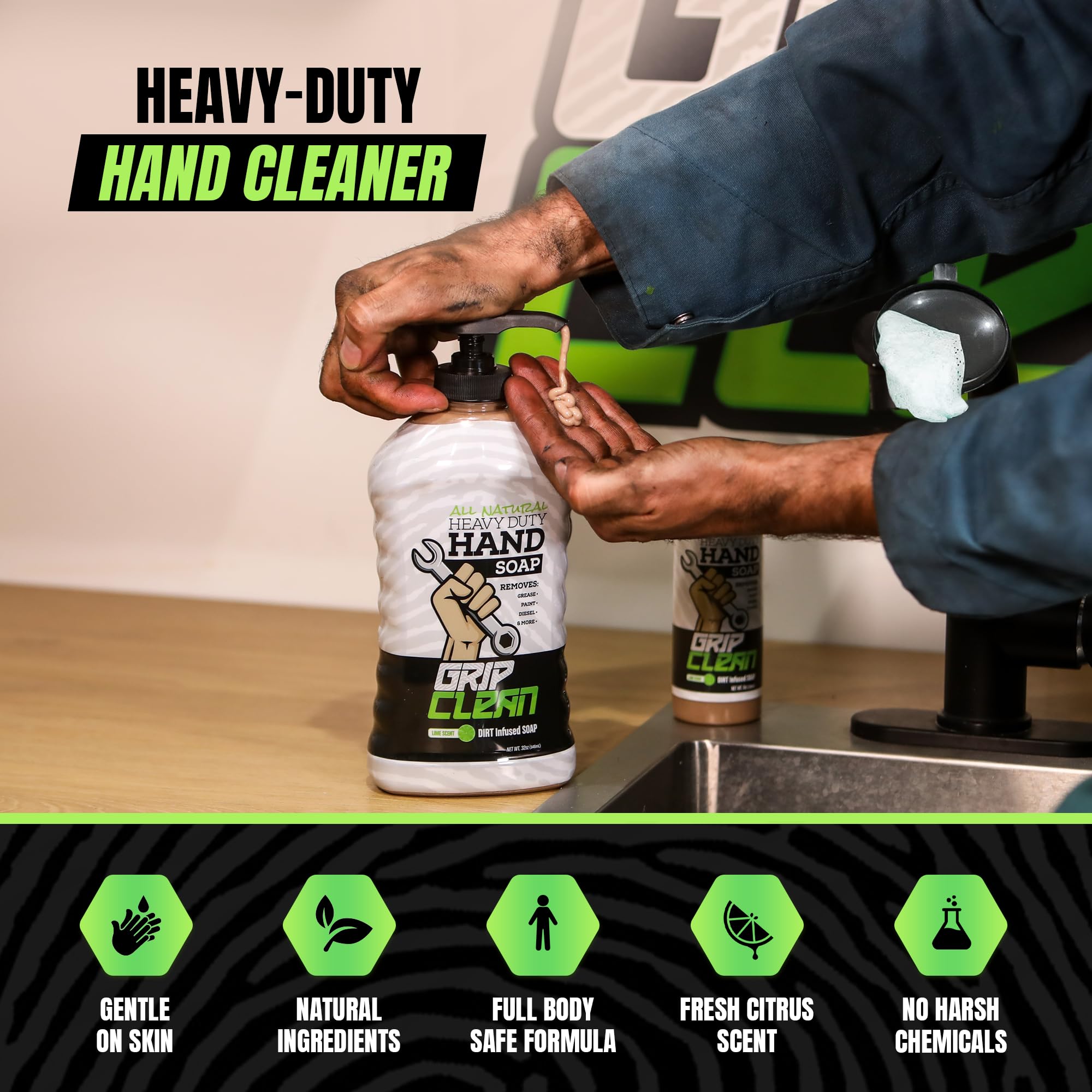 Ingrédients hydratants à base d’huile de coco et d’huile d’olive pour protéger la peau.