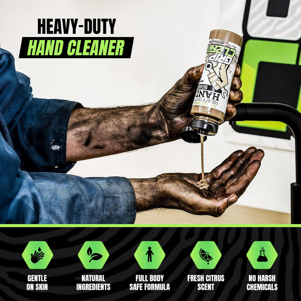 Grip Clean parfum lime frais: laisse une odeur professionnelle après chaque lavage.