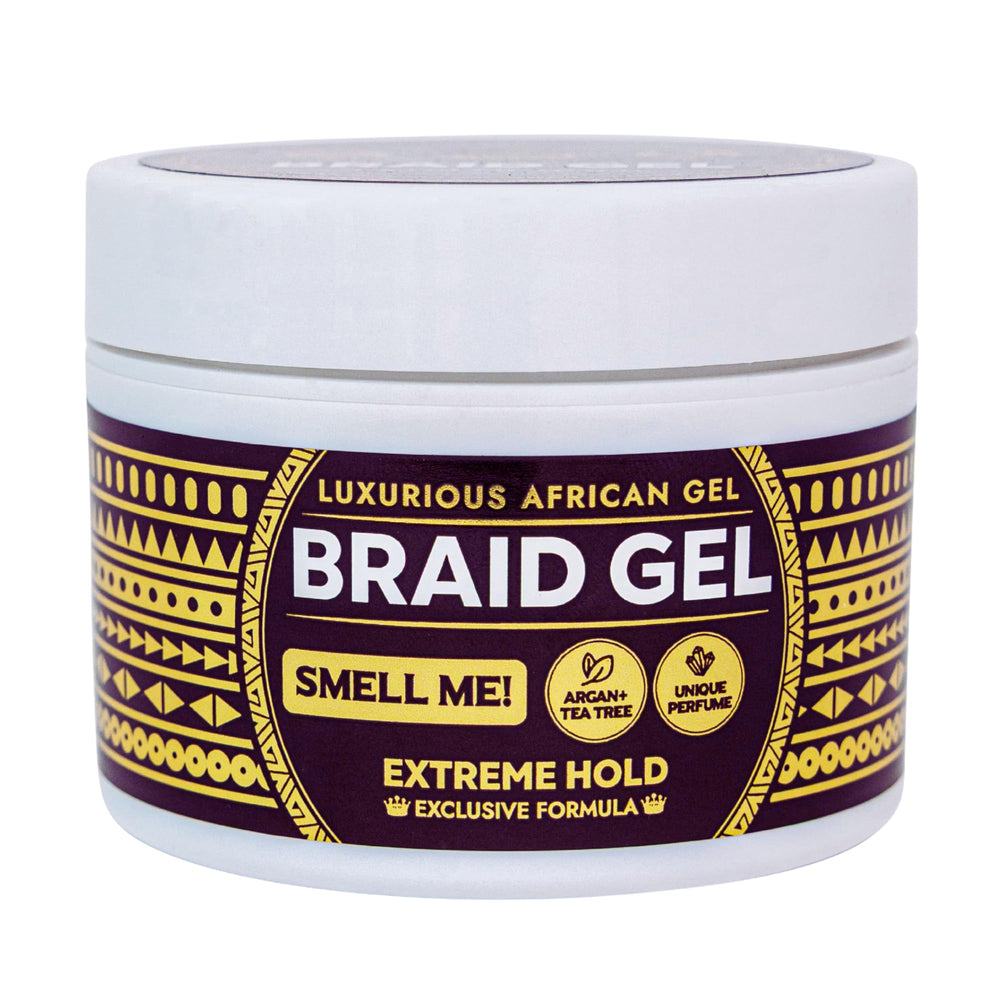 Grip&Loc : bouteille de gel coiffant pour une tenue durable et définition claire.