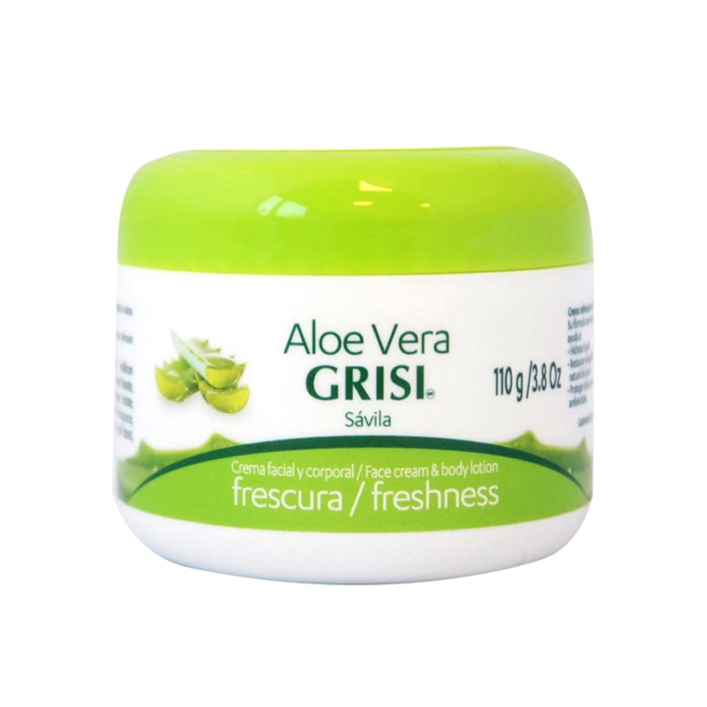 Grisi Aloe Vera Crème texture douce pour une peau veloutée.