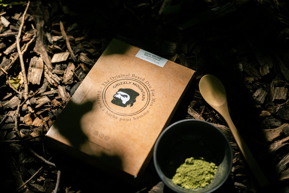 Appliqueur inclus pour une application uniforme de Grizzly Mountain Beard Dye.