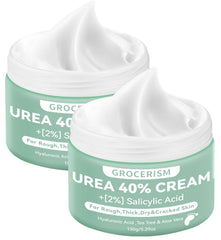 Grocerism Pack 2 Crème Urée 40% Pieds: hydratation intensive et douceur des callosités.