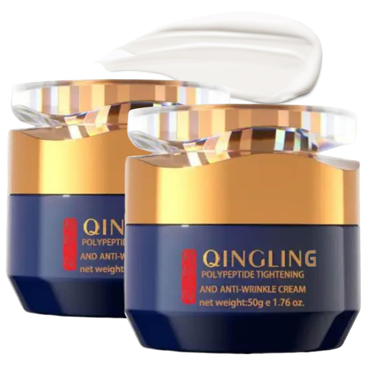 GROHESE Qingling Crème Visage flacon — texture légère et hydratation durable.
