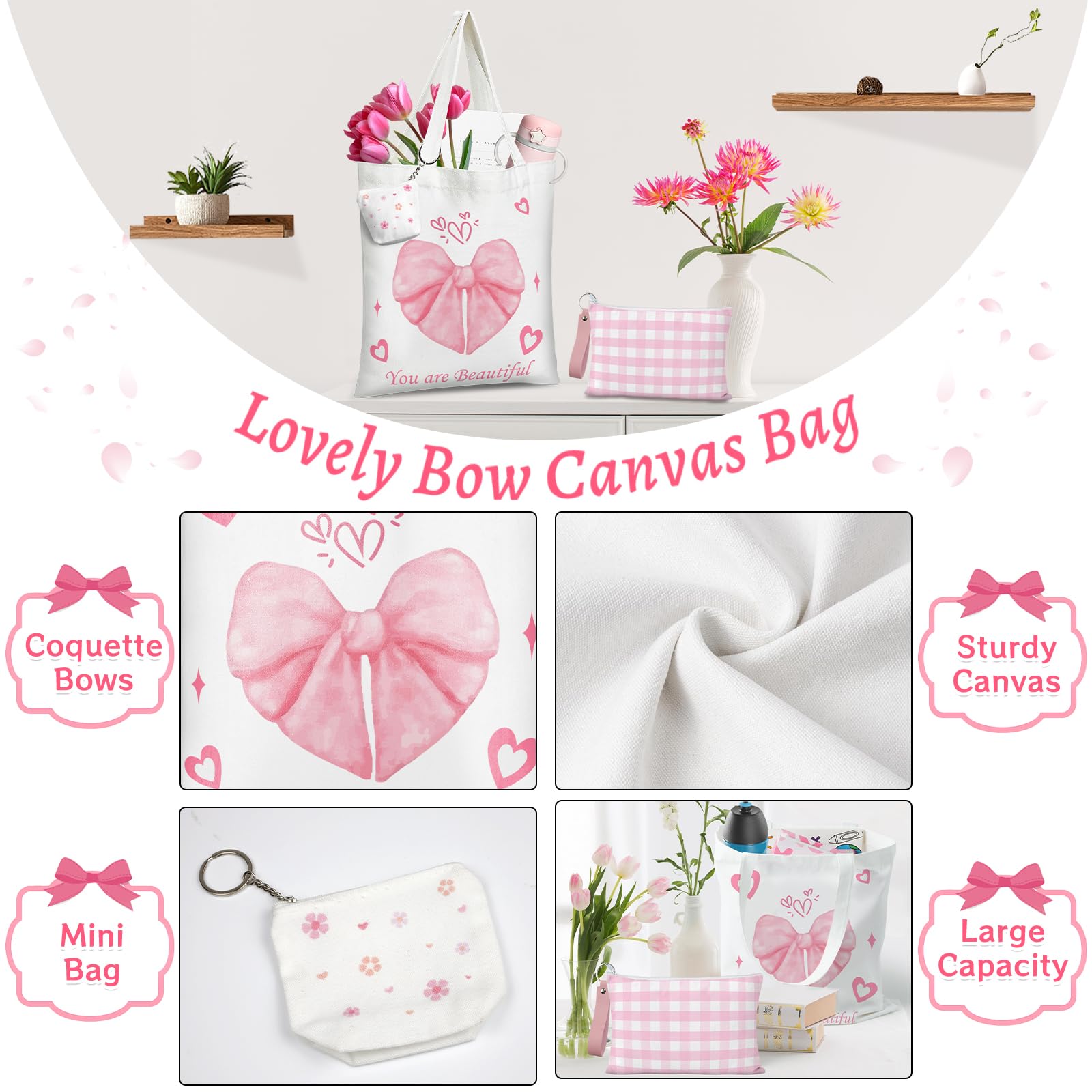 Porte-clés Groodo rose, accessoire mignon pour sacs.