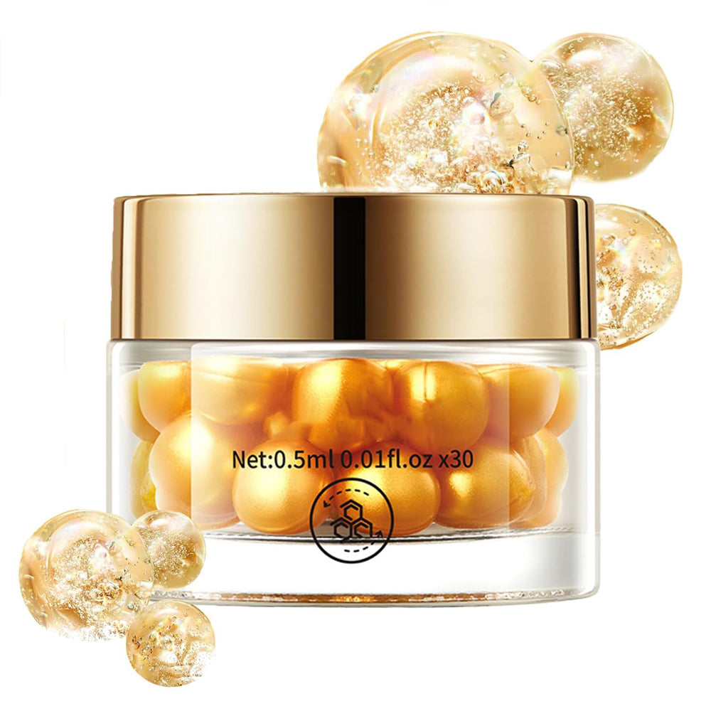 Grospe Capsules Sérum Collagène pour le visage, éclat durable et hydratation.