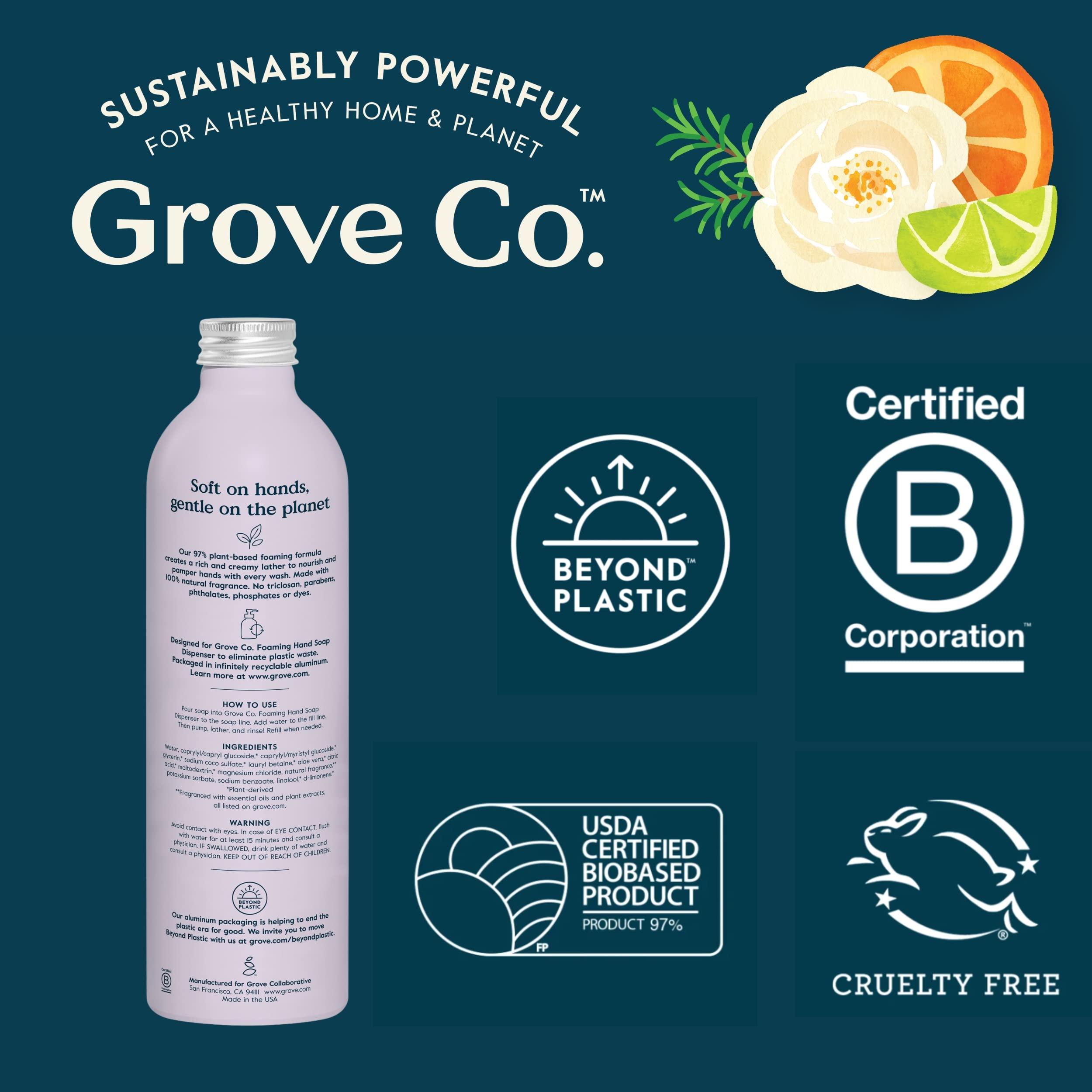 Grove Co. pack remplissages deux, économie et praticité