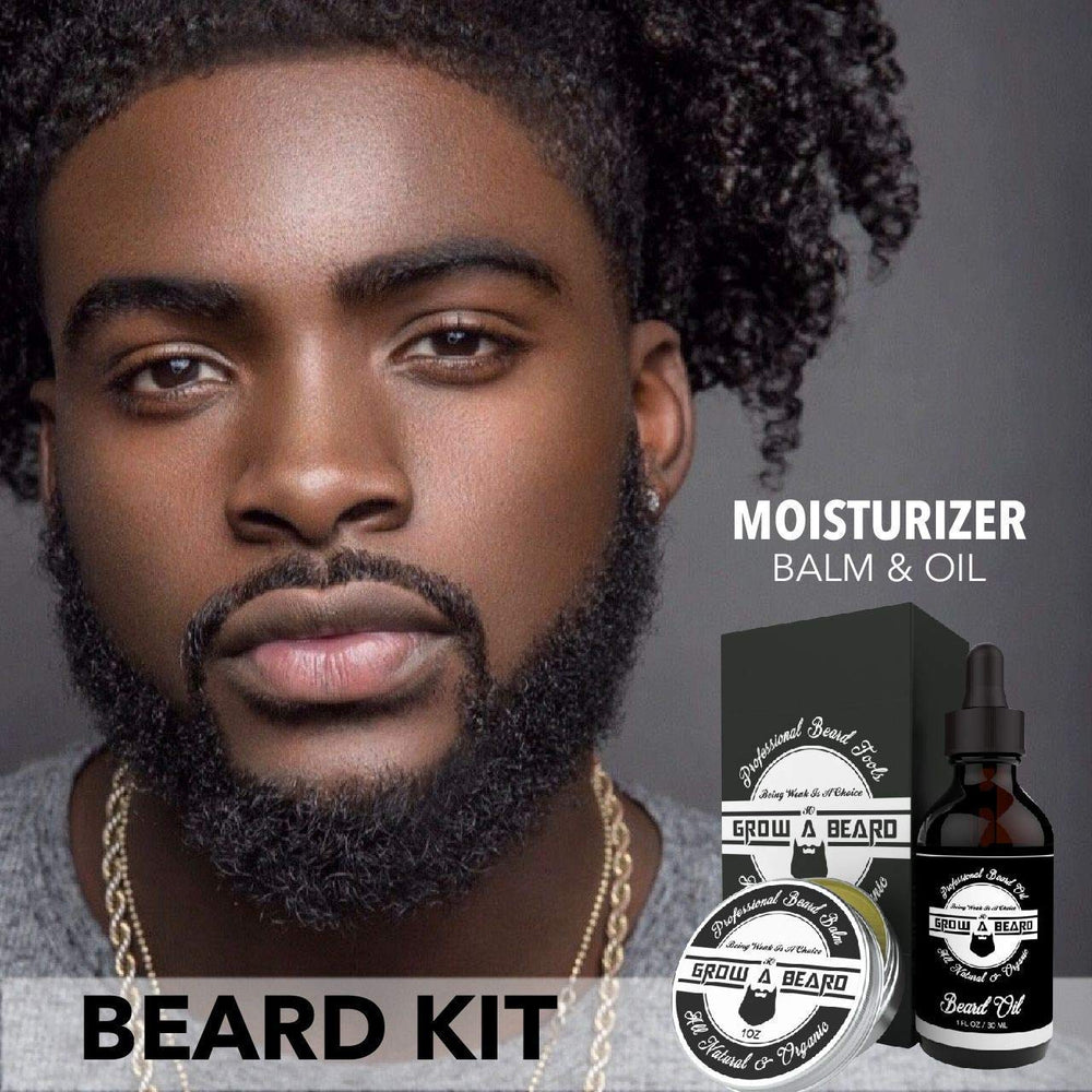 Baume barbe GROW ALPHA BEARD hydratant avec tenue légère.