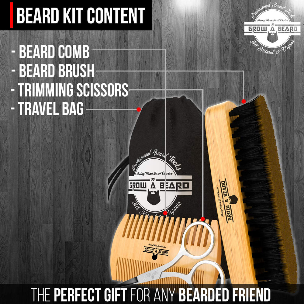 GROW ALPHA BEARD: format poche portable pour groomer n’importe où avec confort.
