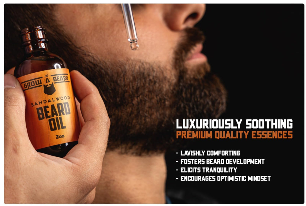 GROW ALPHA BEARD ingrédients huile jojoba et argan pour nourrir barbe