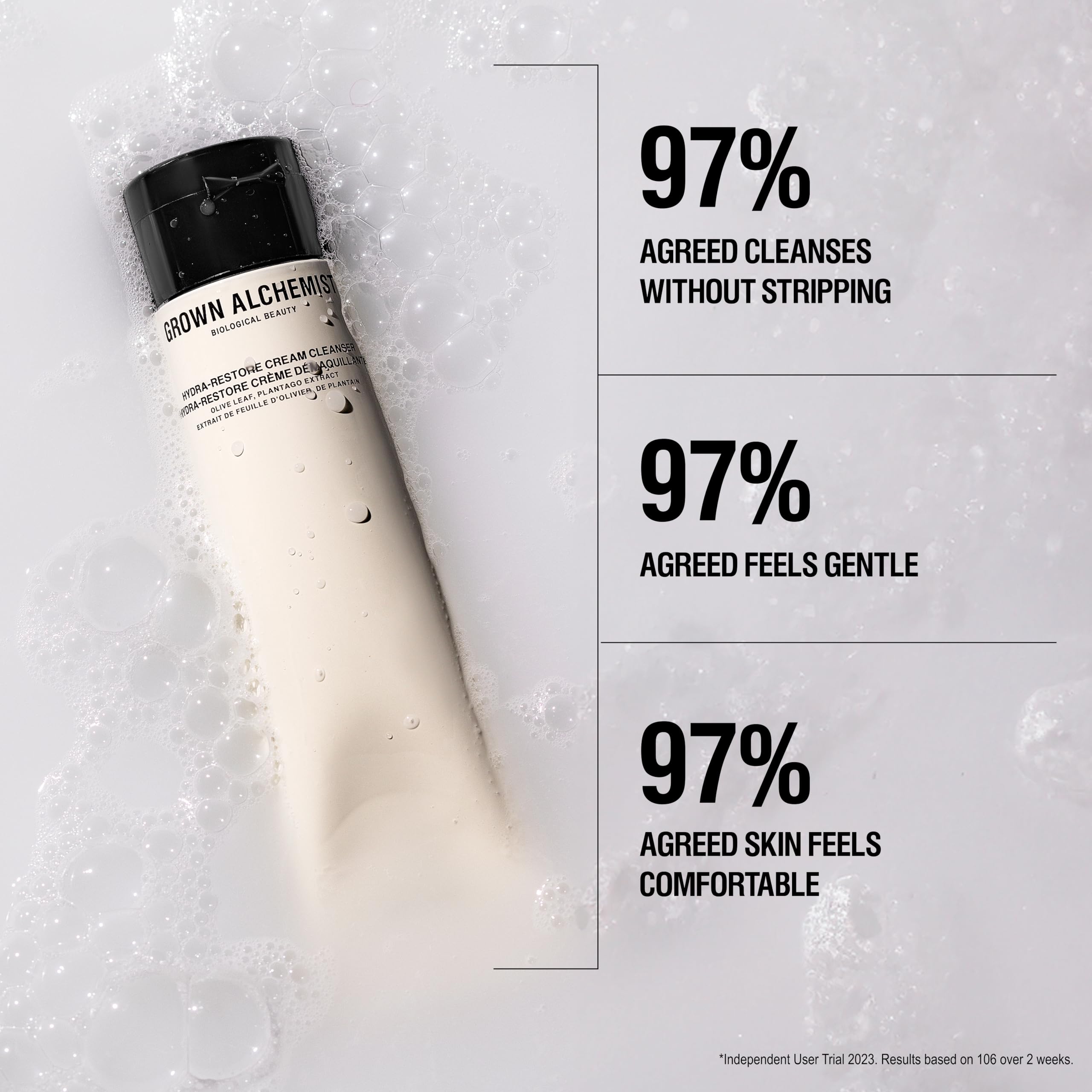 Avant-Après Peau – Hydra-Restore révèle une peau nette et apaisée.