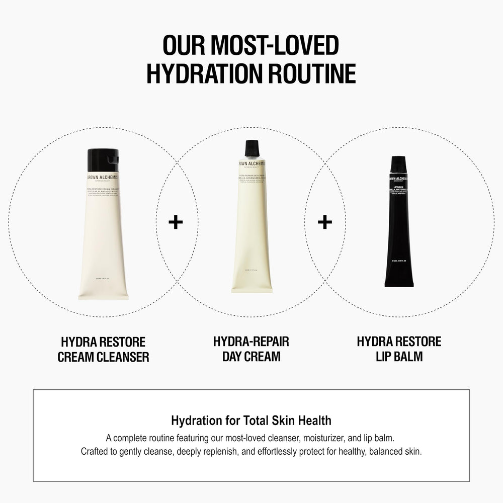 Rituel Quotidien – Hydra-Restore s’intègre facilement à votre routine beauté.