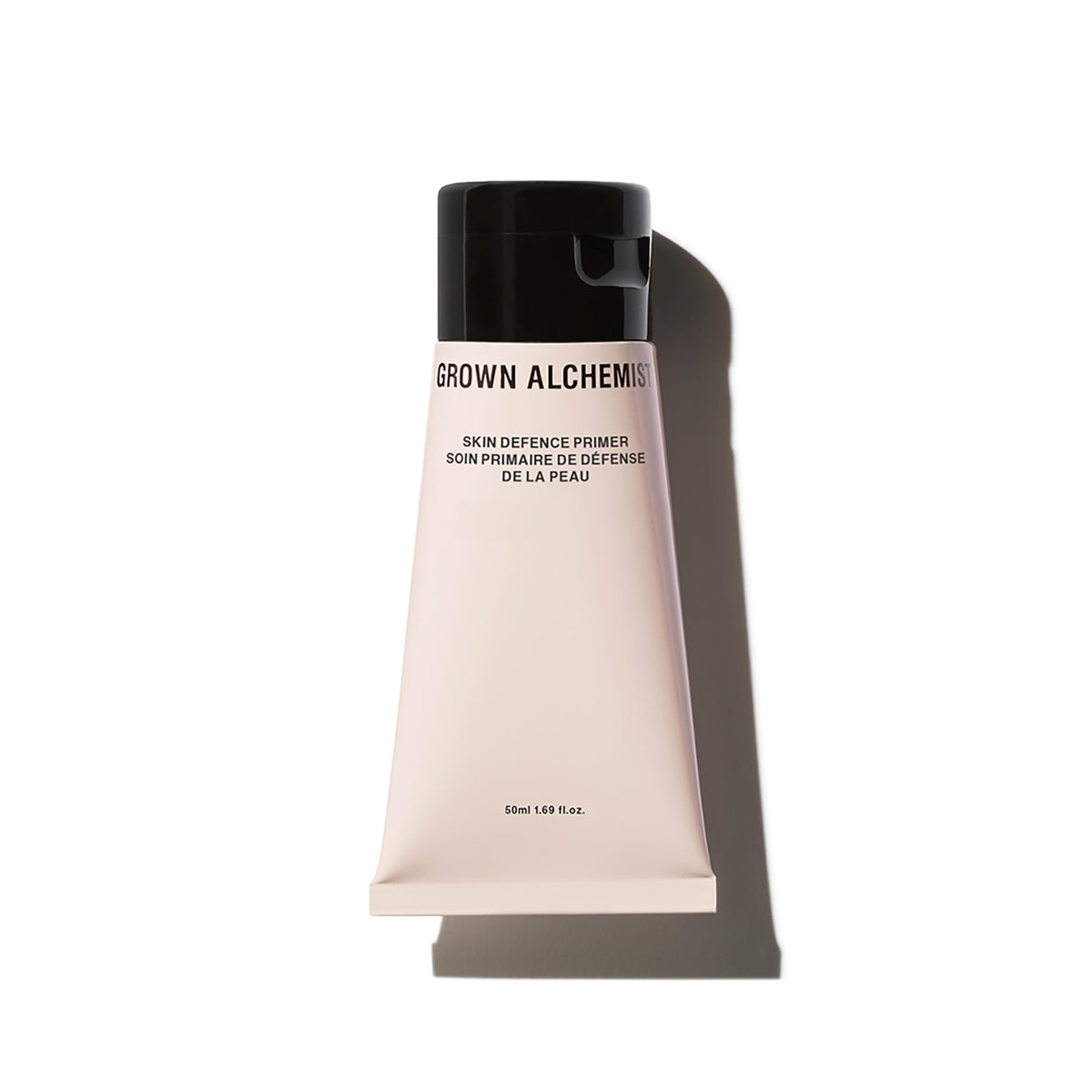 Grown Alchemist Skin Defense Primer, bouteille 50ml, prête à préparer la peau et le maquillage.