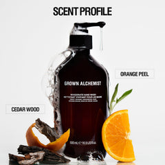 Grown Alchemist texture gel douce, nettoyage efficace sans dessèchement.