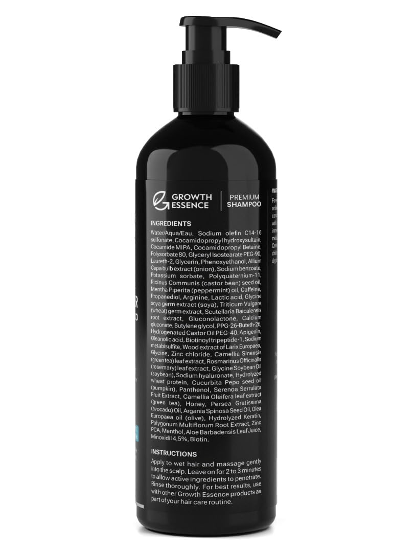 Growth Essence Duo Emballage Régeneration, deux bouteilles pratiques.