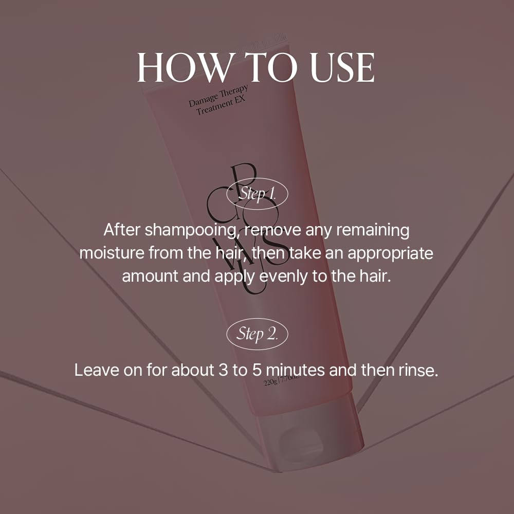 GROWUS Damage Therapy: combat les frisottis et la casse, cheveux renforcés