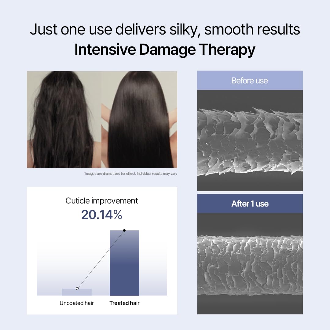 GROWUS Damage Therapy: parfum Rose Musk durable sur cheveux.