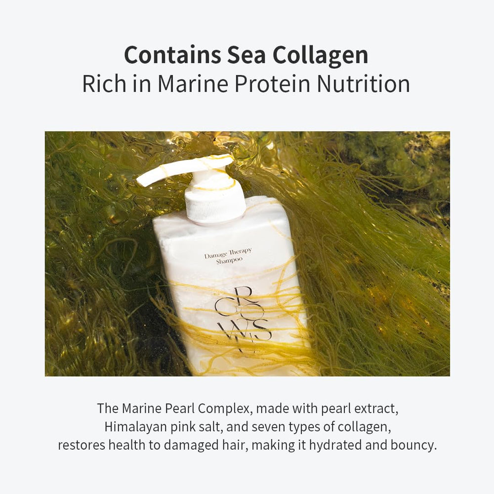 Complexe Marine Pearl et protéines nourrissent les cheveux, GROWUS.