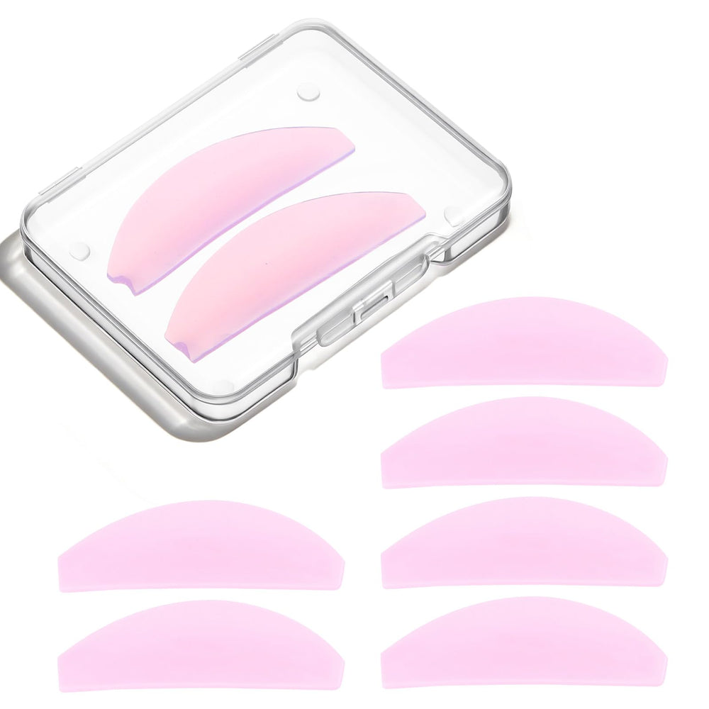 Gsbnjuy coussins levage cils plats rose pour une couverture uniforme.