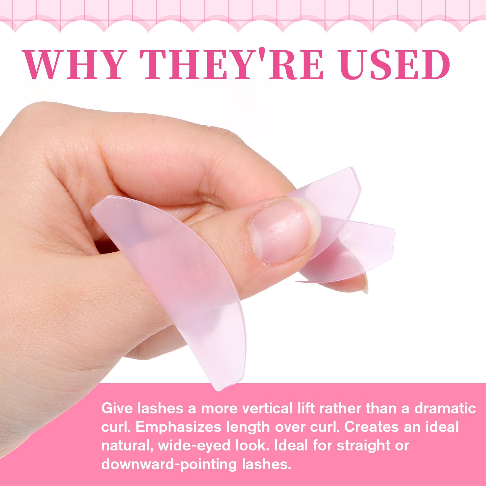 Gsbnjuy coussins silicone réutilisables rose facilitant le travail en salon.