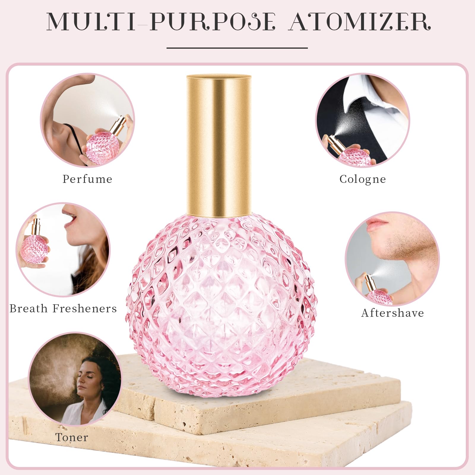 Utilisation quotidienne Gsteng, parfum et sprays corporels.