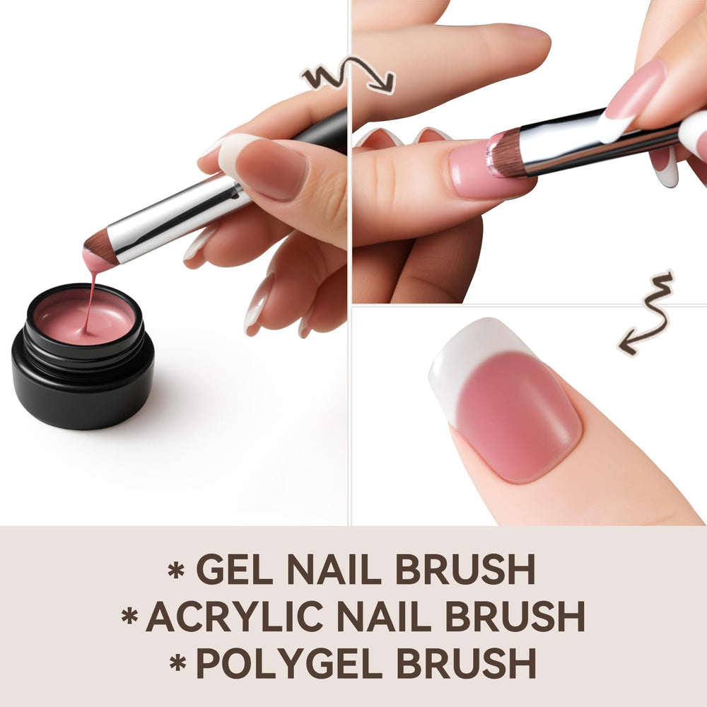 Pinceau GSWOI pour art des ongles, précision des détails.