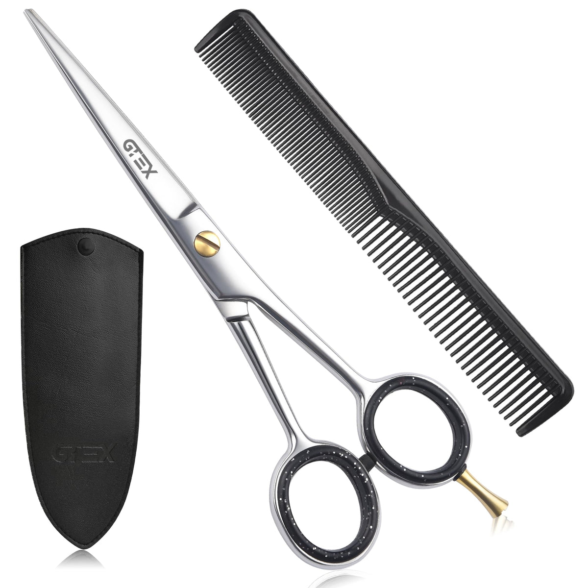 GTEX ciseaux-cheveux-professionnels 65 pouces – tranchant durable et précision
