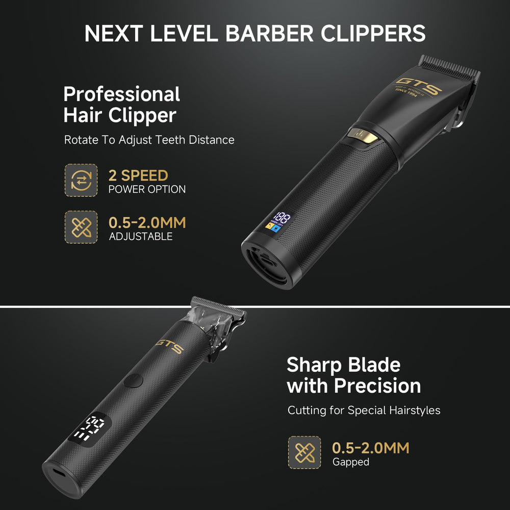 GTS PRO réglage levier 0,5 à 1,0 mm pour coupes précises.