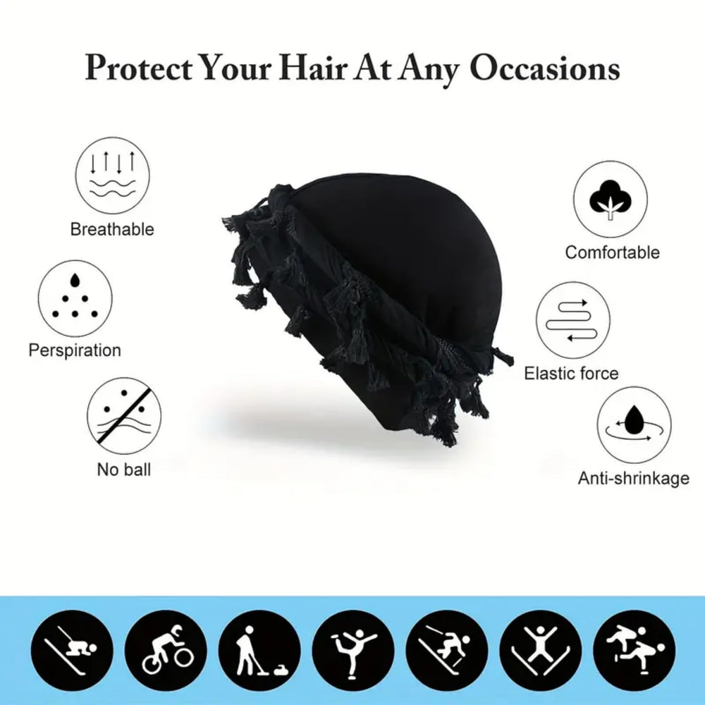 Gturytr Turban Halo design vintage twist pour une allure chic.