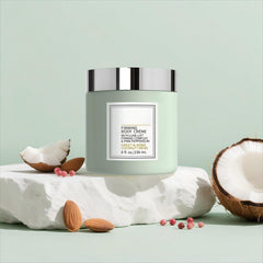 GTVOSY Champagne Lift Firming Body Creme texture swatch showing light, non-greasy finish.