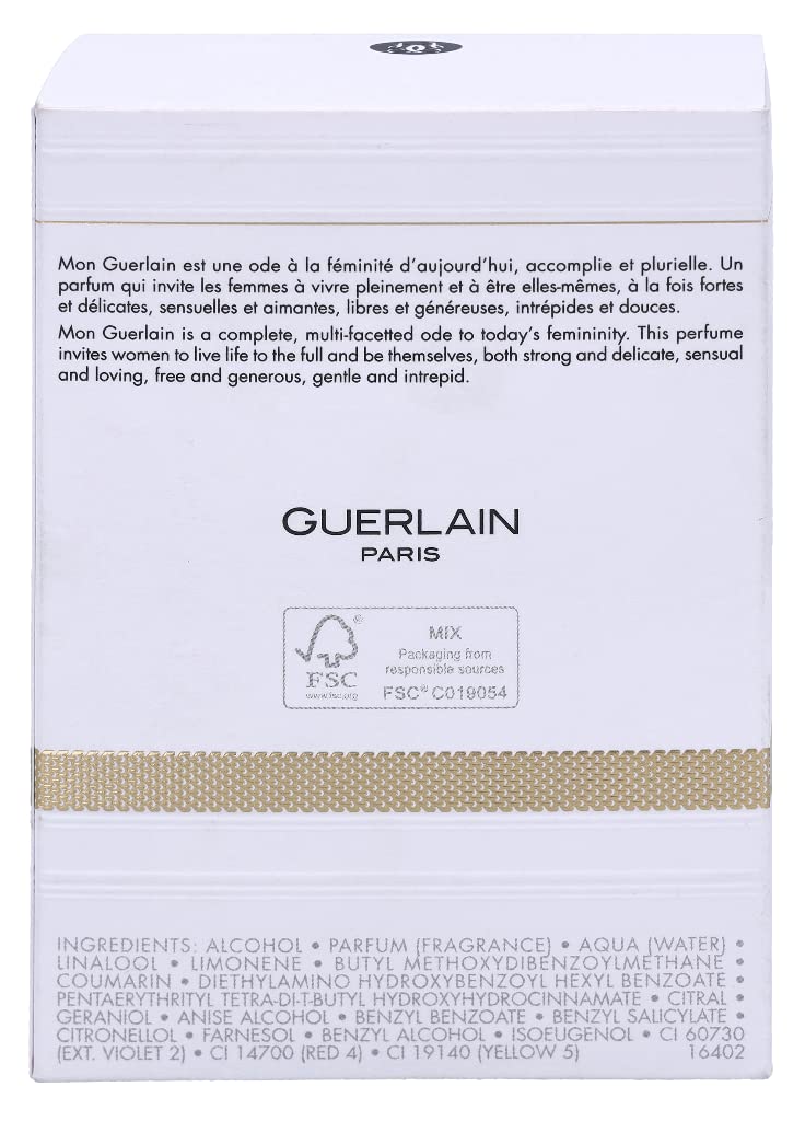 Mon Guerlain – Détails du flacon pour une présence subtile.