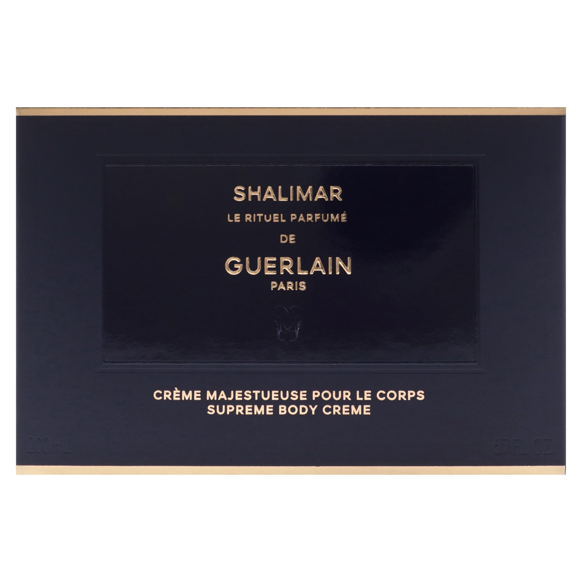 Guerlain Shalimar Supreme Body Cream being applied after shower for soft skin