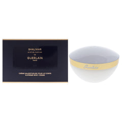 Guerlain Shalimar Supreme Body Cream tub with rich hydration for daily comfort