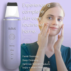 GUGUG Nettoyeur peau mode ion plus — élimination des pores et points noirs.