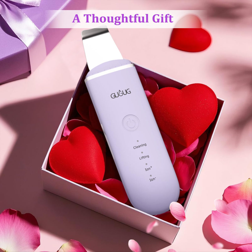 GUGUG Nettoyeur peau rechargeable USB — pratique en voyage.