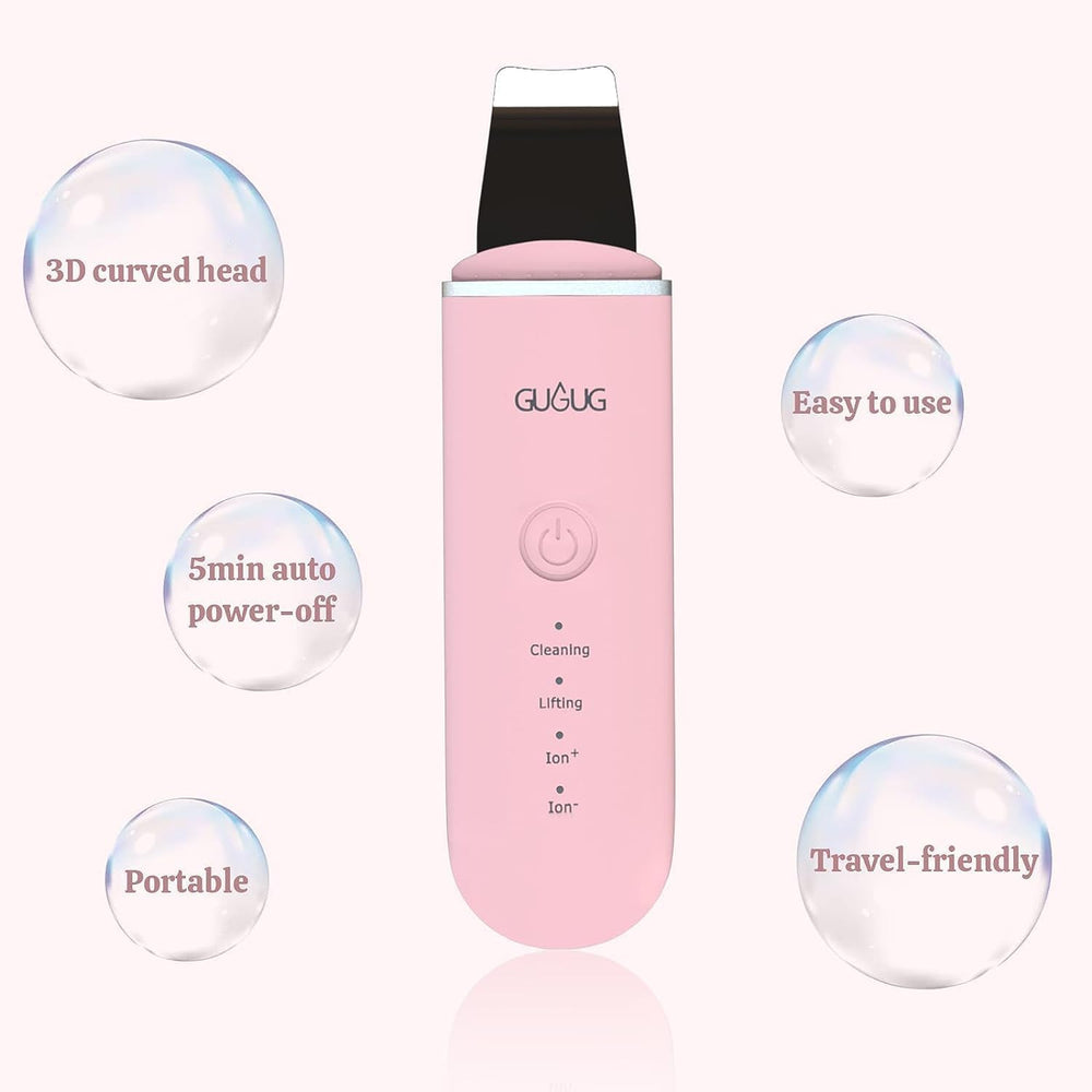 GUGUG Scrubber Visage couvercle ondes pour massage liftant