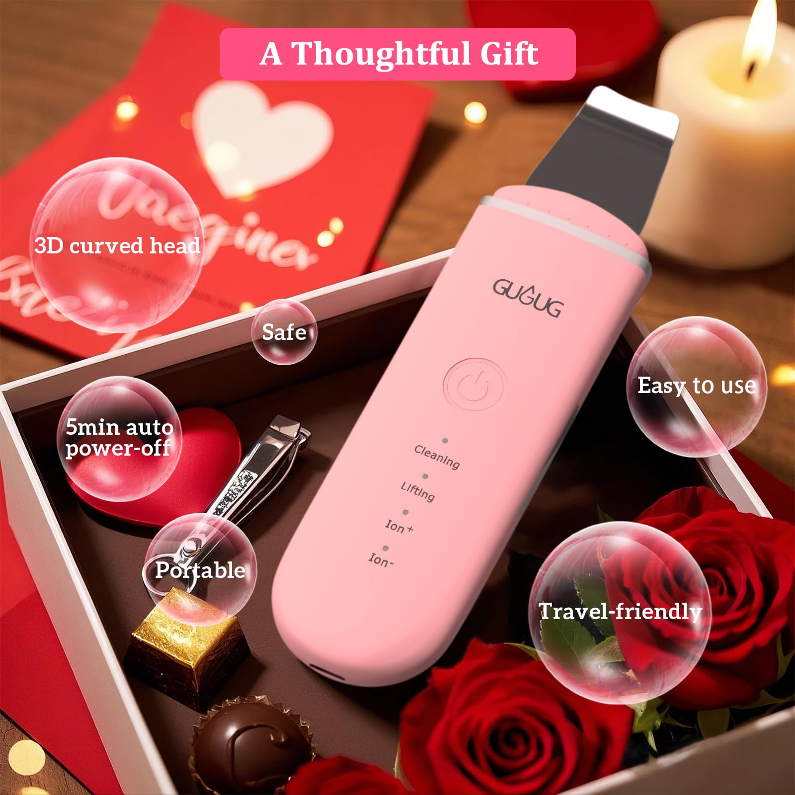 GUGUG cadeau beauté pour elle, soin du visage maison et moment détente.